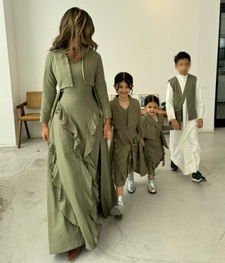 لارا جيرل (للأطفال) - كاكي