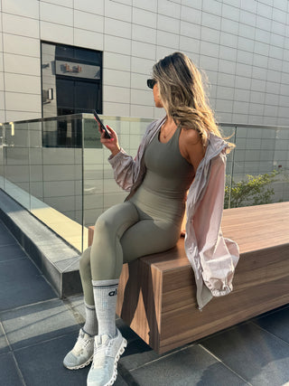 Align - Khaki Sports Bra