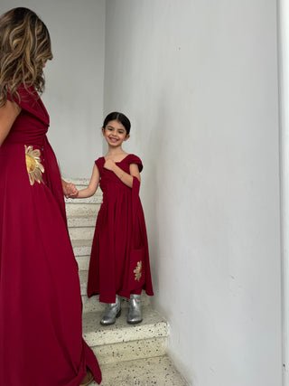 فتاة أرفا (أطفال) - كستنائي