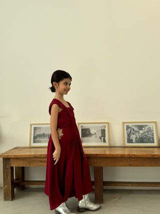 فتاة أرفا (أطفال) - كستنائي