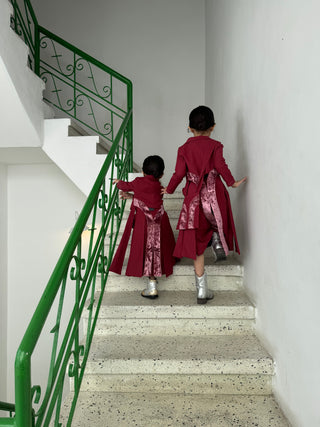 Lara Girl (Kids)-Maroon