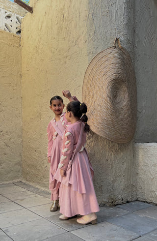 Amraya in Blush Cloud - Made for Little Girls