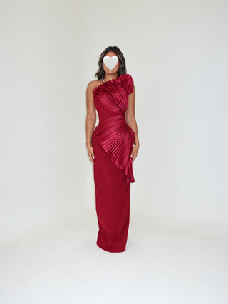 Saint Moritz in Maroon