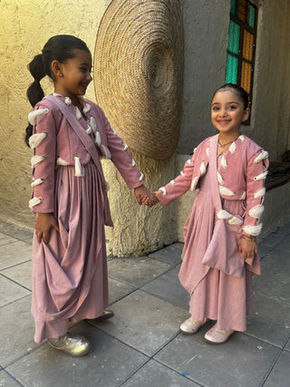 Amraya in Blush Cloud - Made for Little Girls