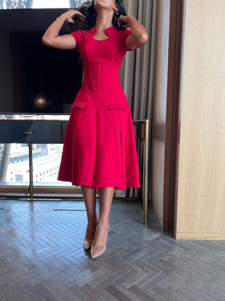 PRE-ORDER | Bergamo in Scarlet Red