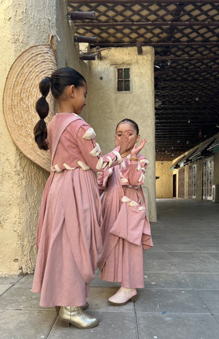 Amraya in Blush Cloud - Made for Little Girls