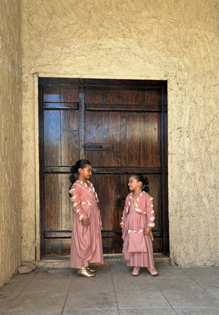 Amraya in Blush Cloud - Made for Little Girls