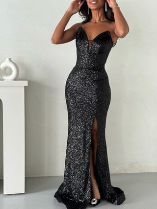 Talia gown black
