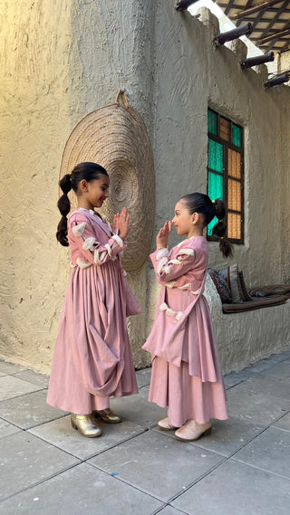 Amraya in Blush Cloud - Made for Little Girls