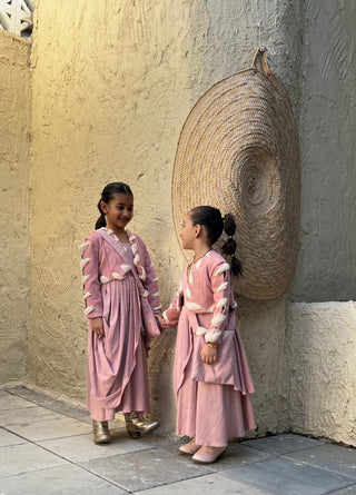 Amraya in Blush Cloud - Made for Little Girls