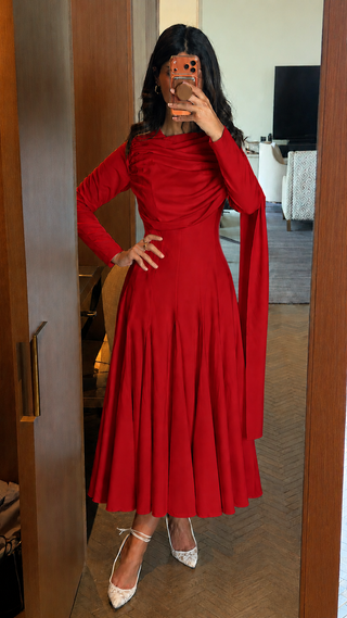 Arezzo in Scarlet Red