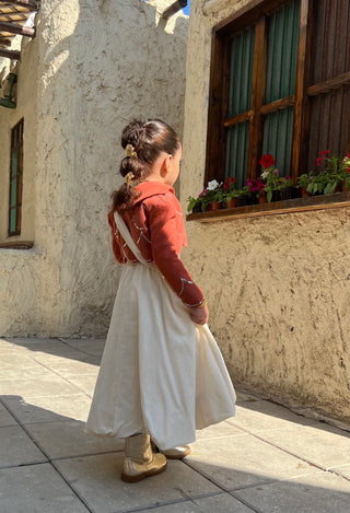 Leya in Terracotta - Made for Little Girls