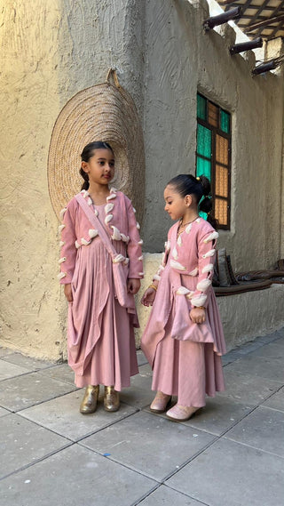 Amraya in Blush Cloud - Made for Little Girls