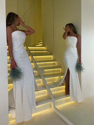 Amara Dress white